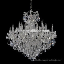 Vintage Wedding Decoration Crystal Glass Arm Chandelier Lighting